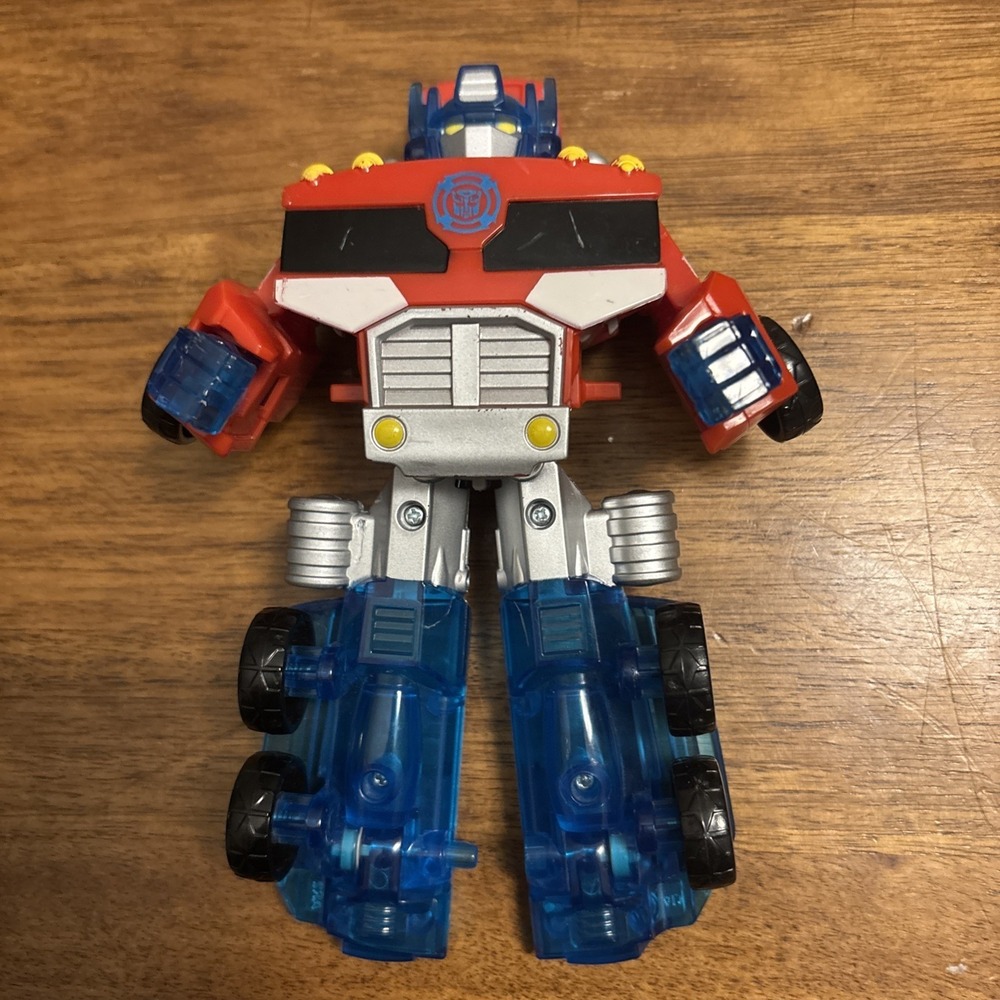 Playskool Heroes Transformers Rescue‎ Bots Energize Optimus Prime Action Figure
